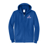 Zip-Up Hoodie | Blue