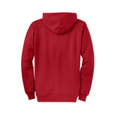 Zip-Up Hoodie | Red