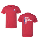 HAWKS Tee | Red