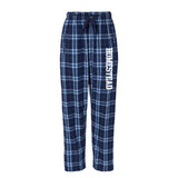 Flannel Pants | Navy Plaid