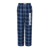 Flannel Pants | Navy Plaid