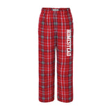 Flannel Pants | Red Plaid