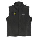 CCU Smiley Unisex Columbia fleece vest
