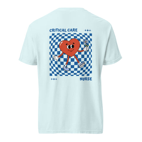 CCU Checkered Heart Tee