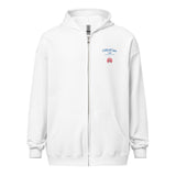 CCU Checkered Heart Unisex Zip-Up Hoodie