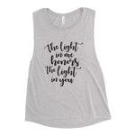 "Namaste" Ladies’ Muscle Tank