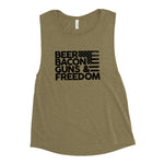 "Freedom" Ladies’ Muscle Tank