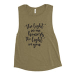 "Namaste" Ladies’ Muscle Tank