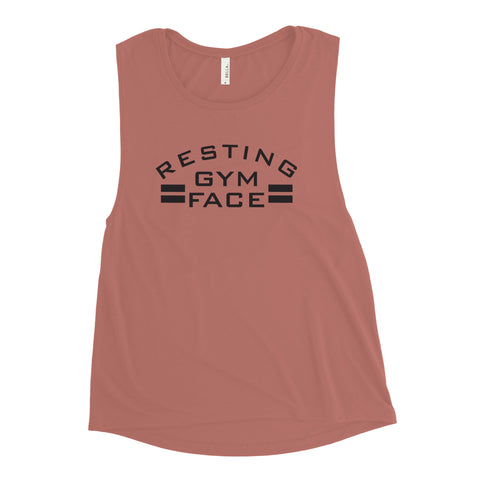 "Gym Face" Ladies’ Muscle Tank
