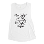 "Namaste" Ladies’ Muscle Tank